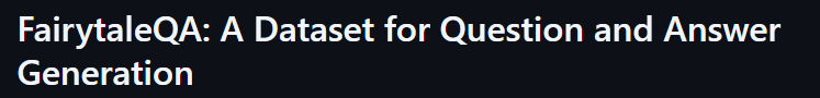 FairytaleQA thumbnail